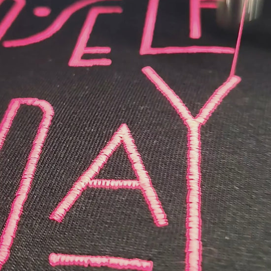 challenge yourself tshirt making video